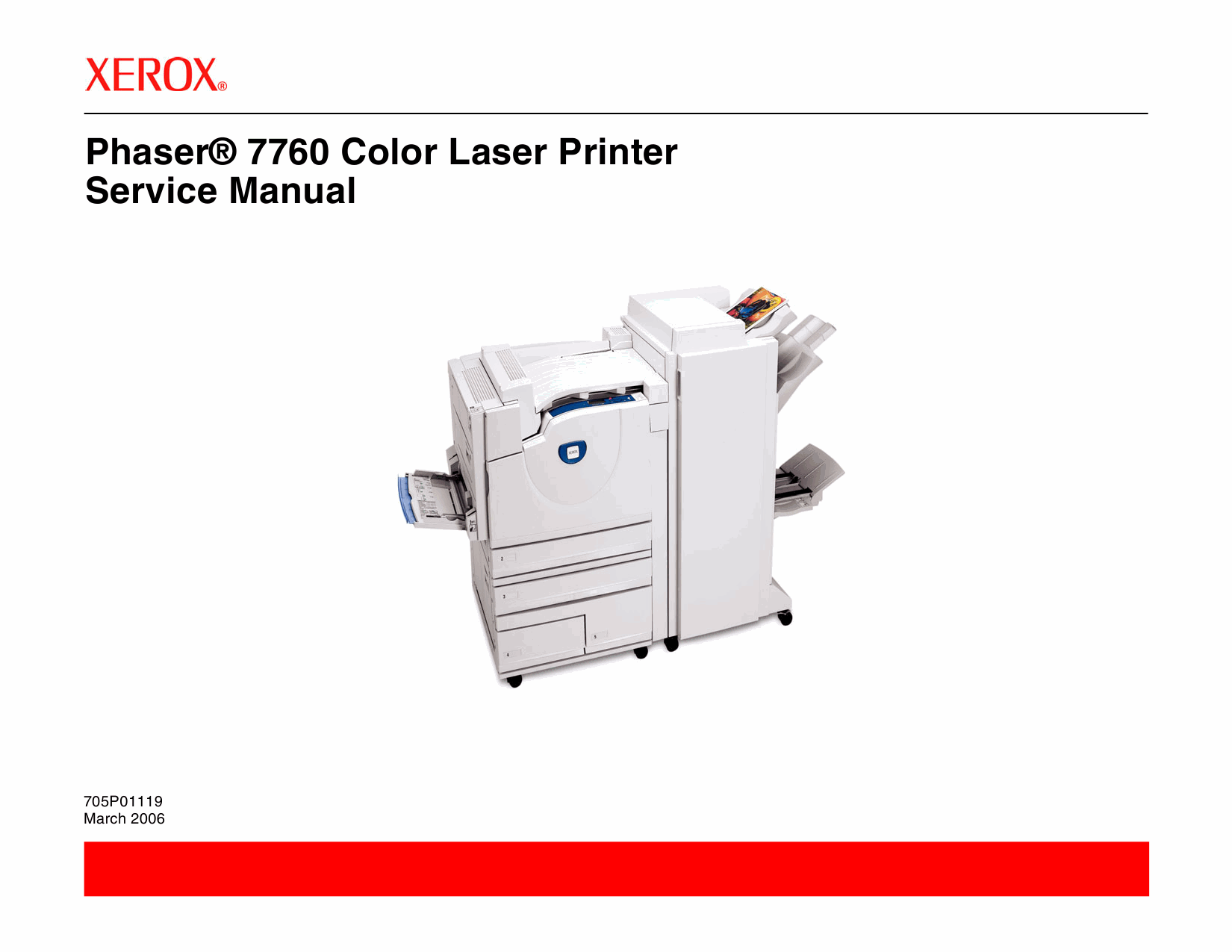 Xerox Phaser 7760 Parts List and Service Manual-1